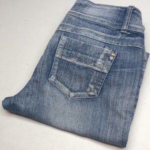 LIKE NEW VINTAGE ILLEGAL DENIM CAPRIS 11/31x16 ⭐